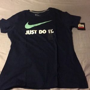 Blue Nike T-shirt
